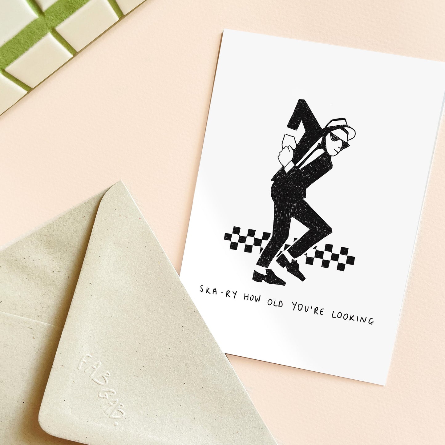 Ska Birthday Card