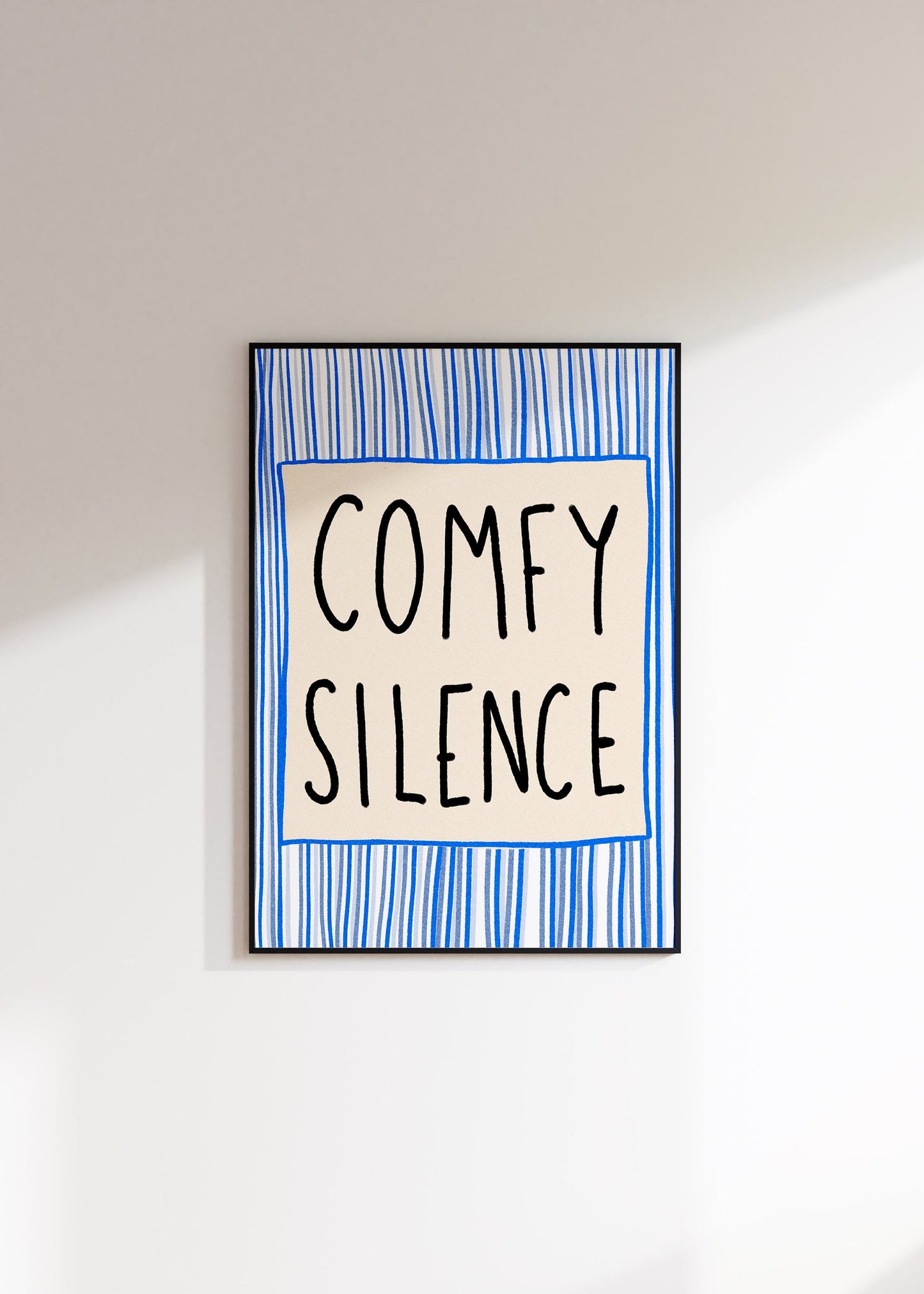 Comfy Silence Print