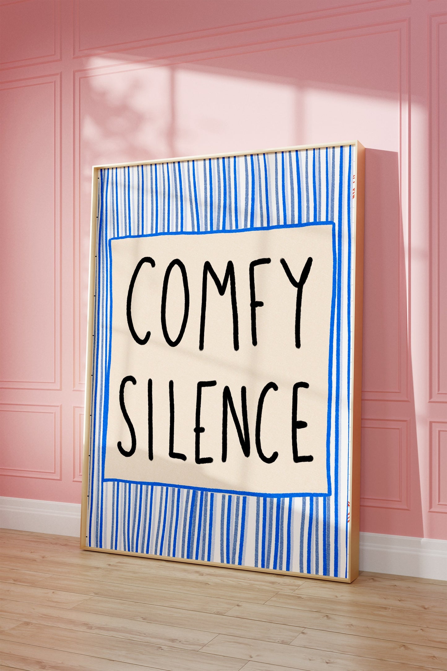 Comfy Silence Print