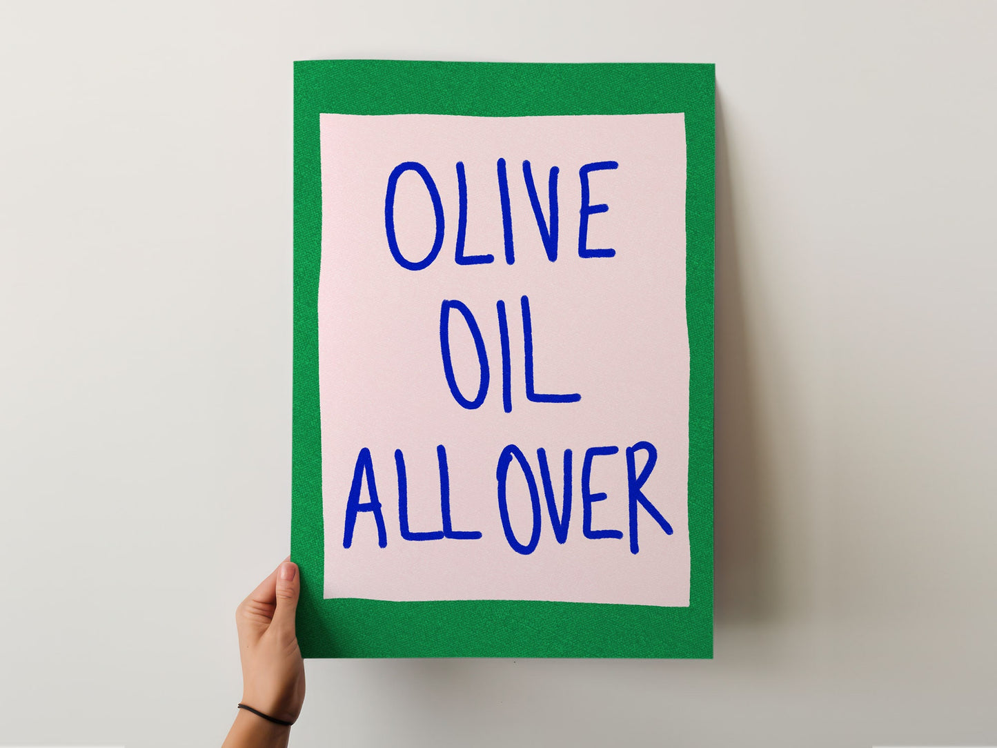 Olive Oil Wall Art Print