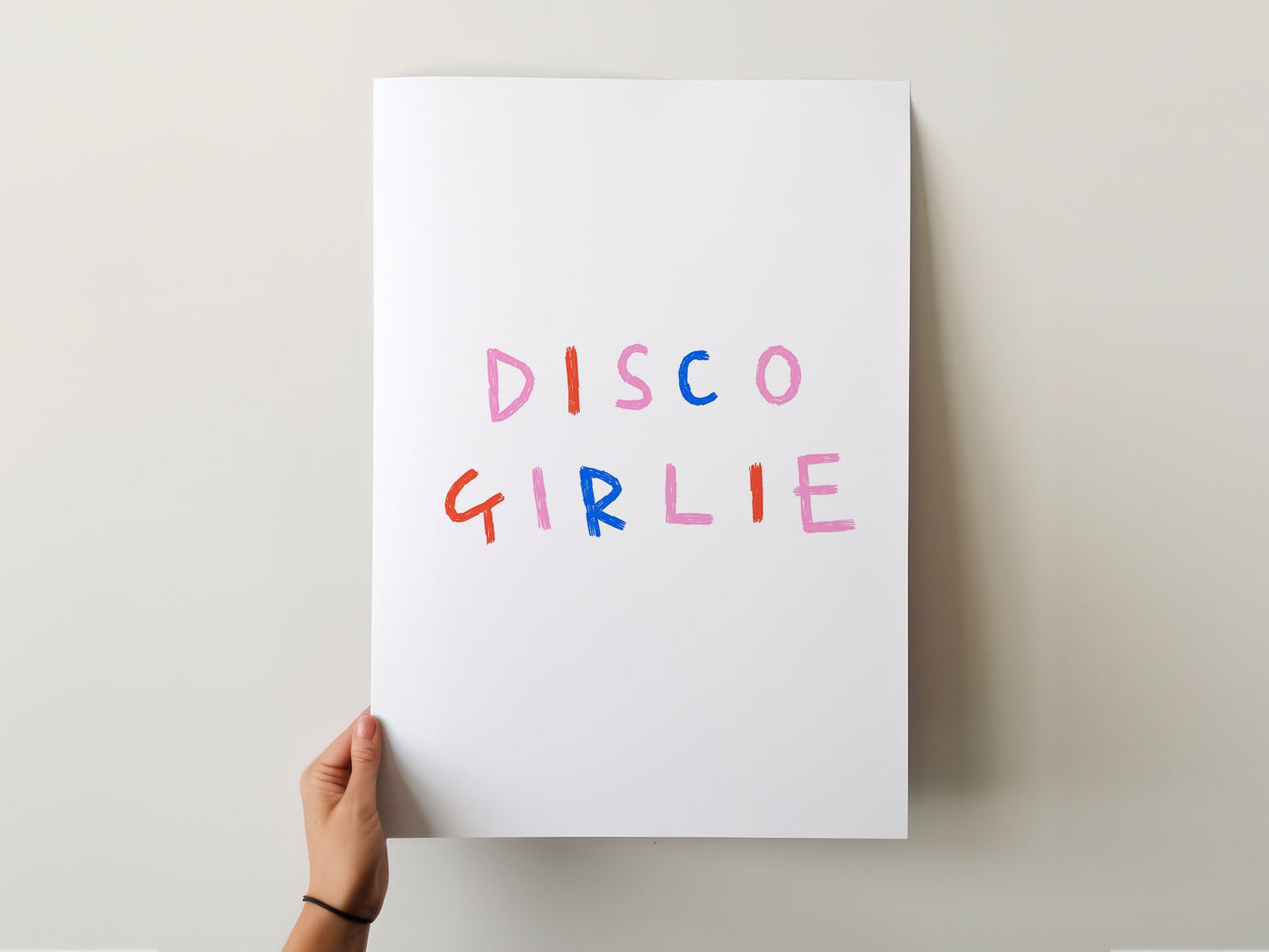 Disco Girlie Print