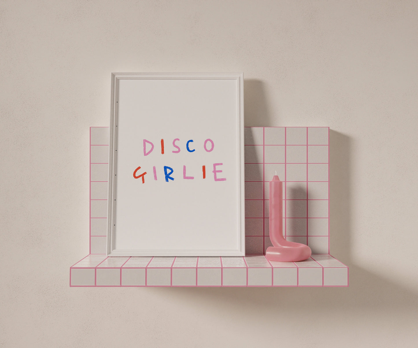 Disco Girlie Print