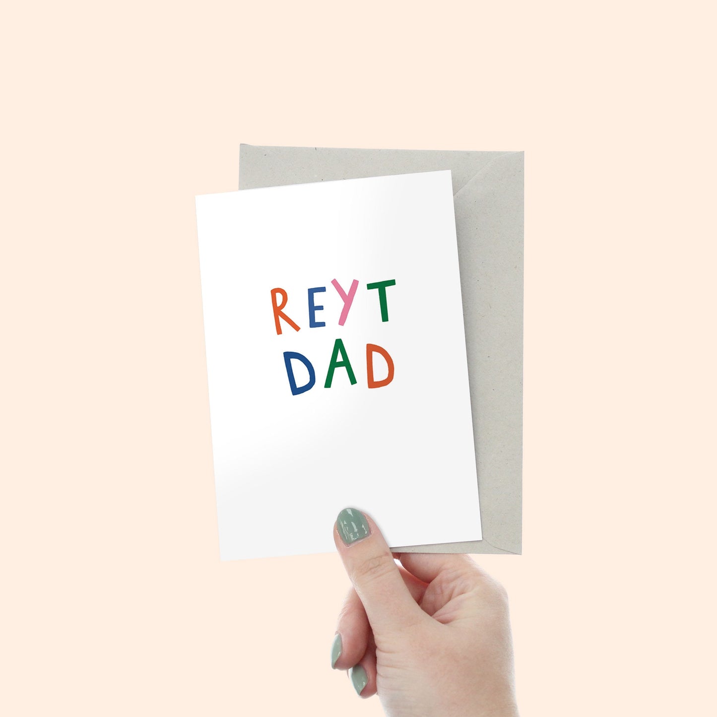 Reyt Dad Father's Day Card