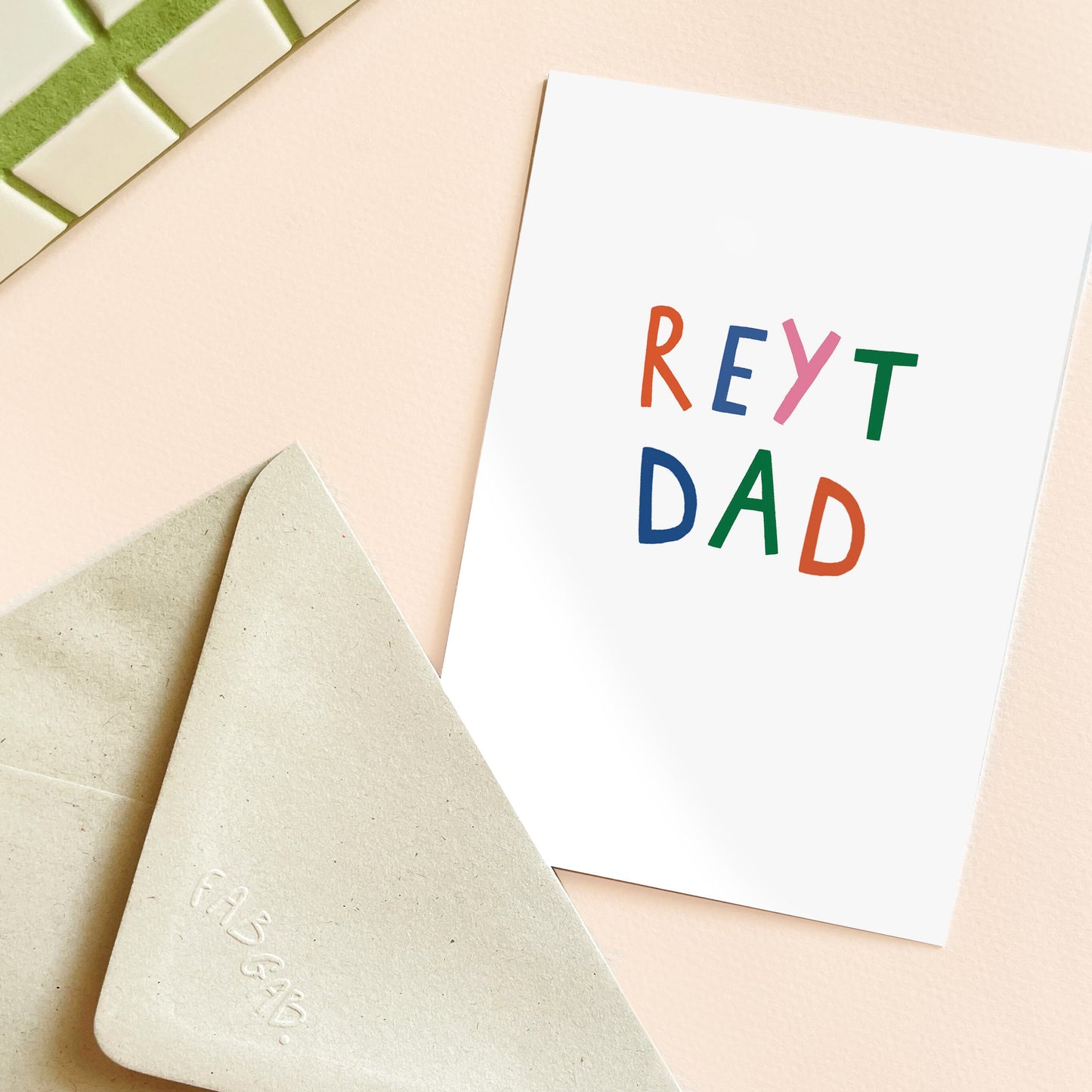 Reyt Dad Father's Day Card