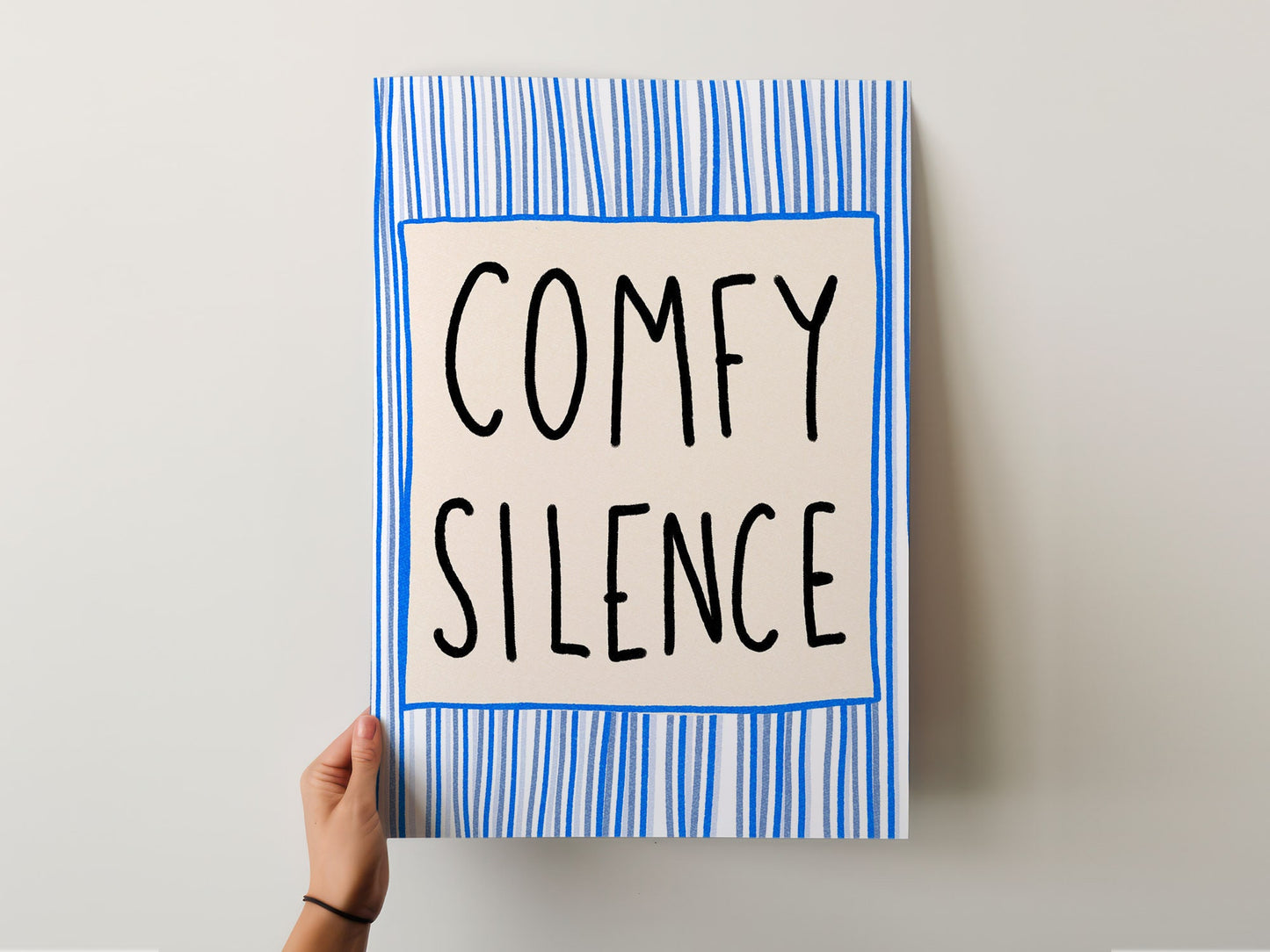 Comfy Silence Print