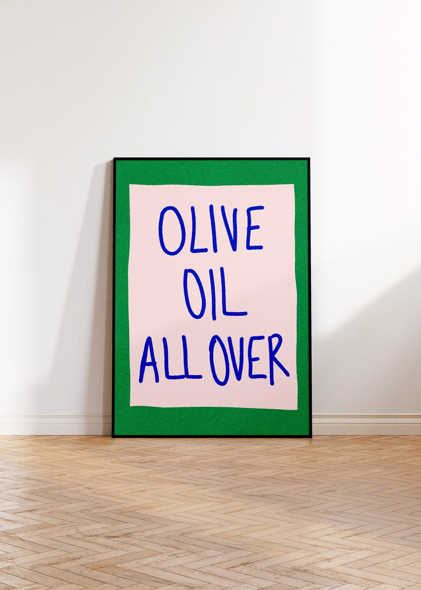 Olive Oil Wall Art Print