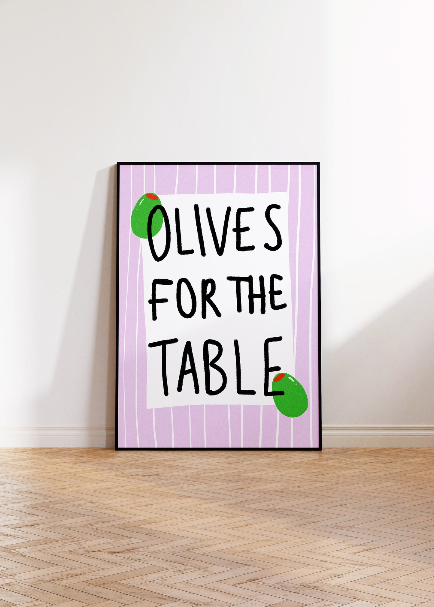 Olives For The Table Wall Art Print