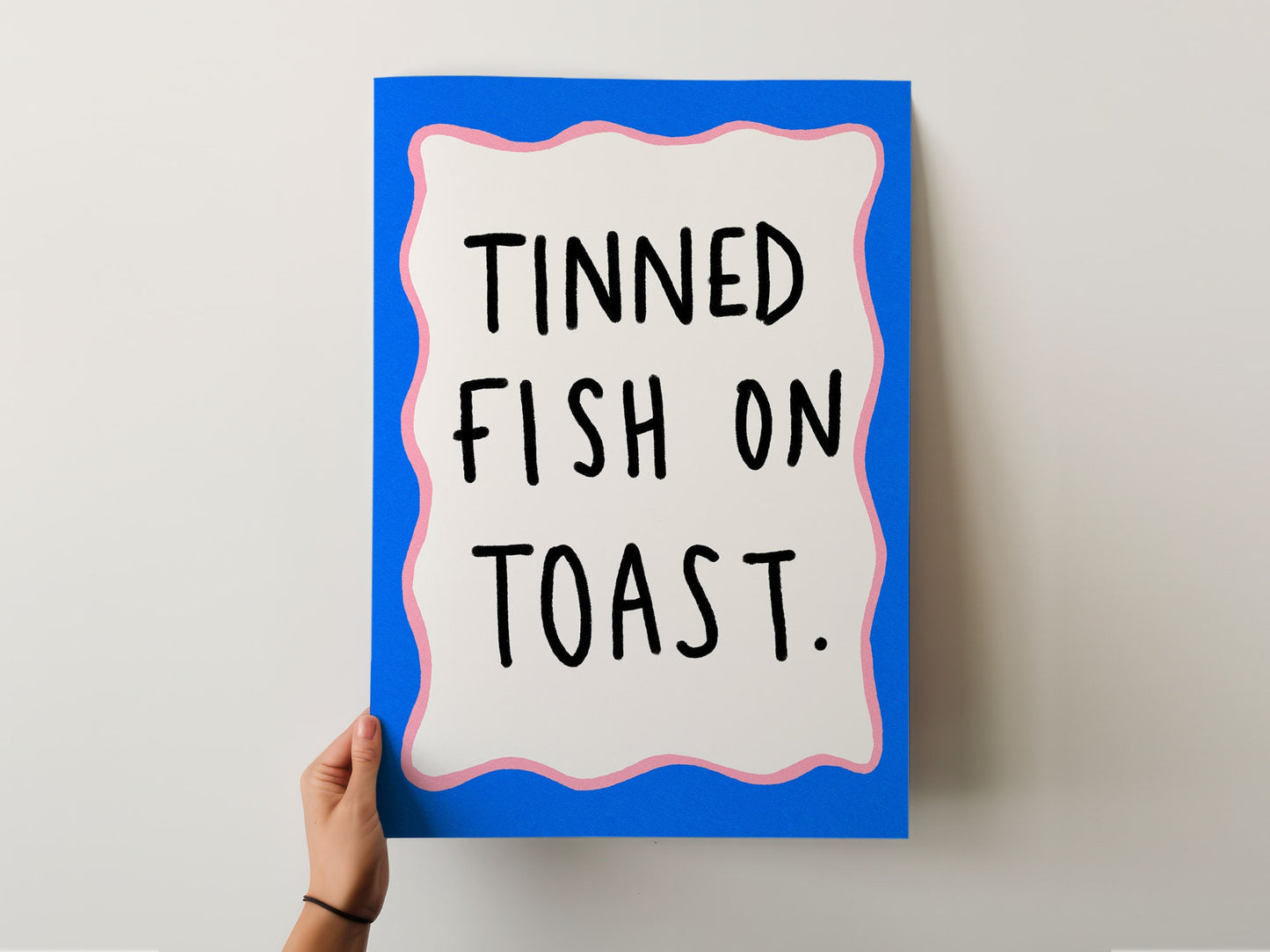 Tinned Fish on Toast Art Print