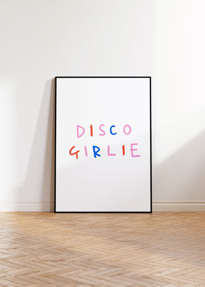 Disco Girlie Print
