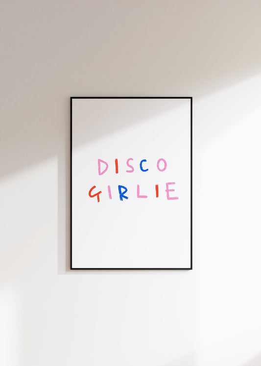 Disco Girlie Print