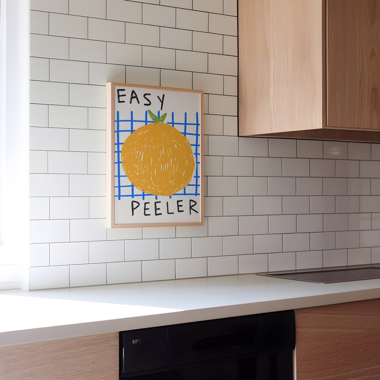 Easy Peeler Orange Kitchen Print